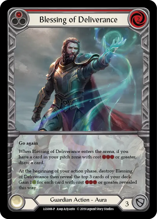 Blessing of Deliverance (Red)