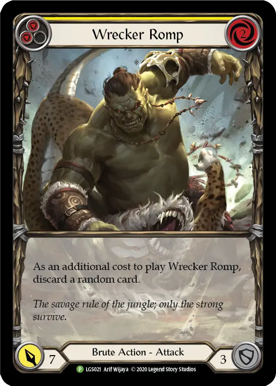 Wrecker Romp (Yellow)