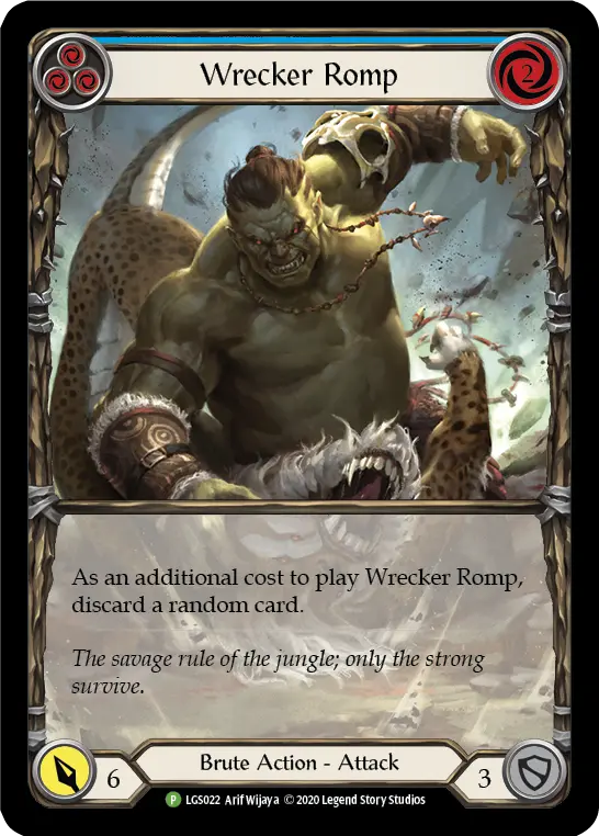 Wrecker Romp (Blue)