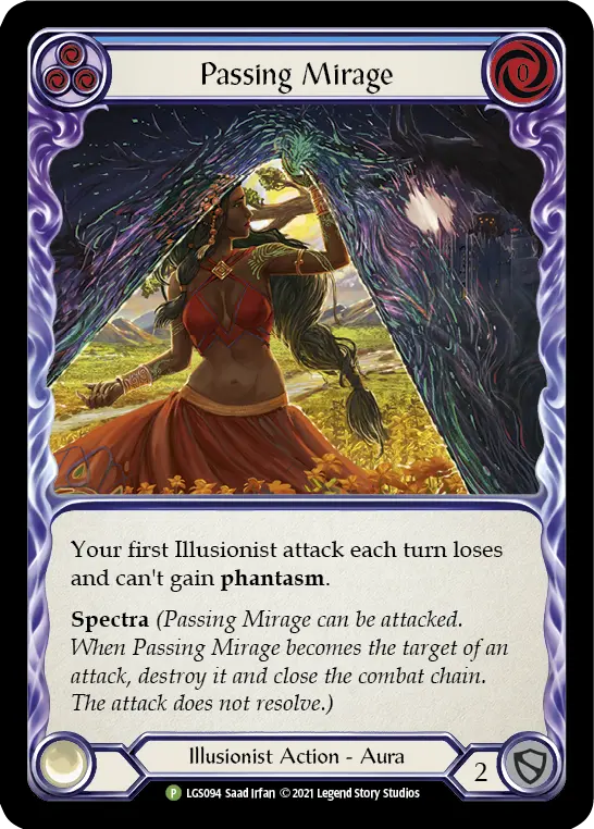 Passing Mirage (Blue)