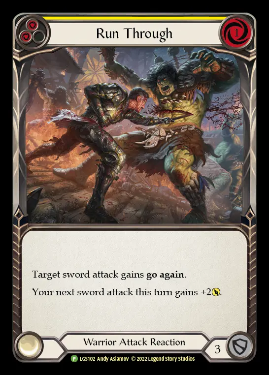 Run Through (Yellow)