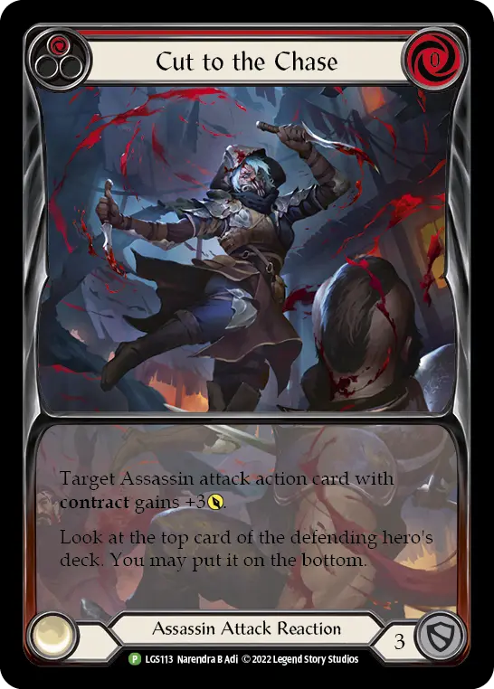 Cut to the Chase (Red)