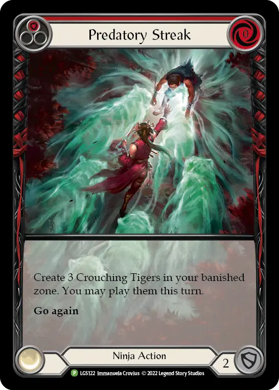 Predatory Streak (Red)
