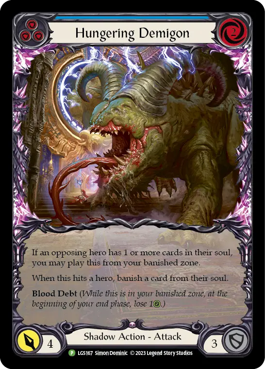 Hungering Demigon (Blue)