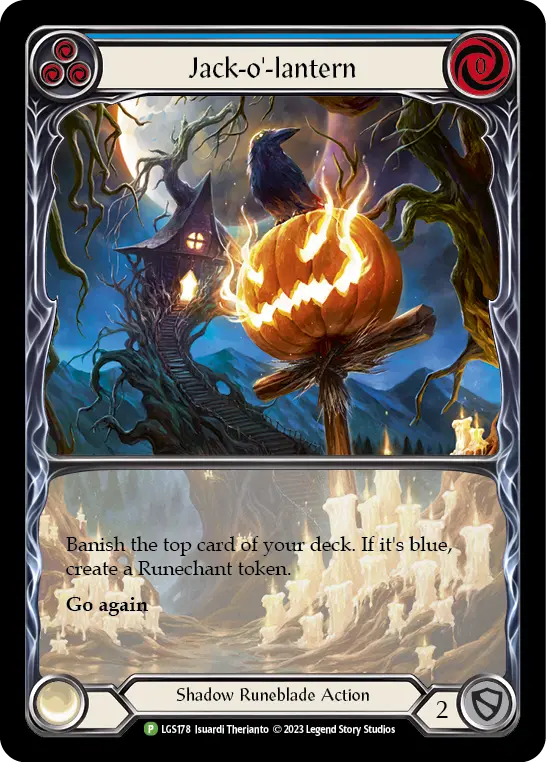 Jack-o'-lantern (Blue)