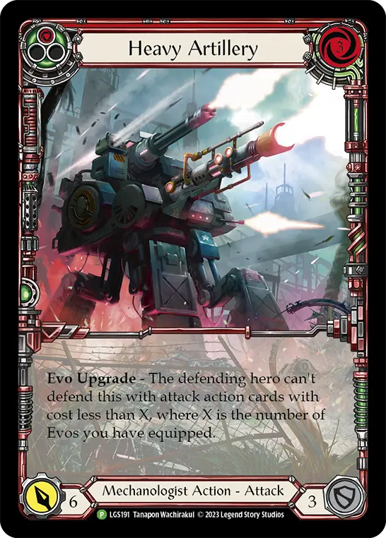Heavy Artillery (Red)