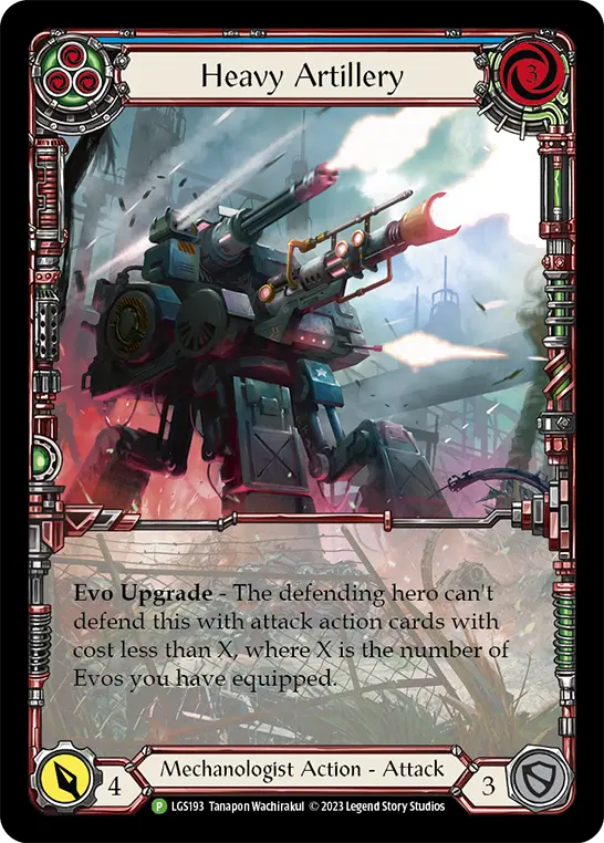 Heavy Artillery (Blue)