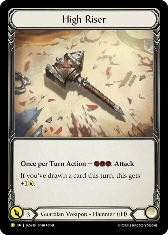 High Riser LGS239, carta de Flesh and Blood de Local Game Store Promos