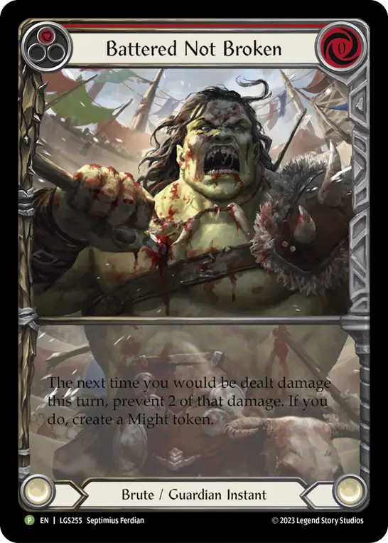 Battered Not Broken (Red)