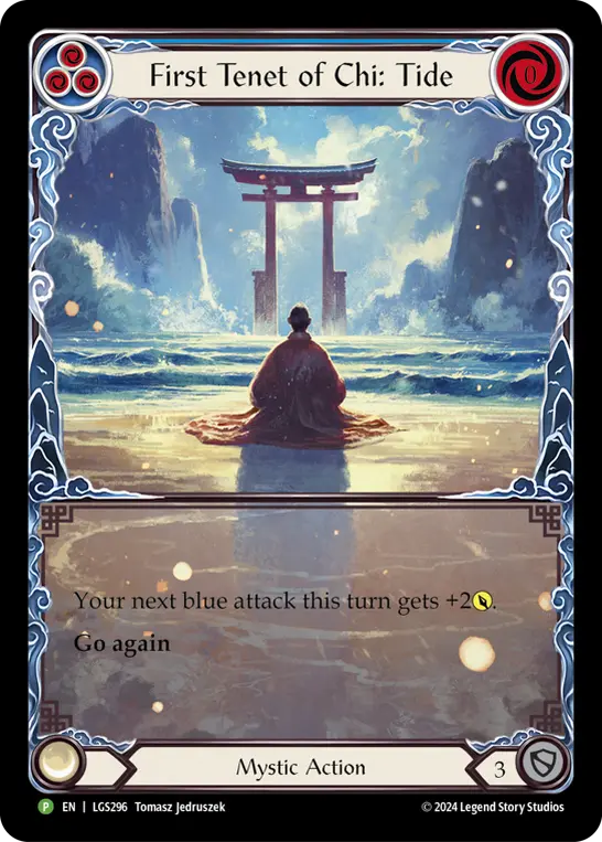 First Tenet of Chi: Tide (Blue)