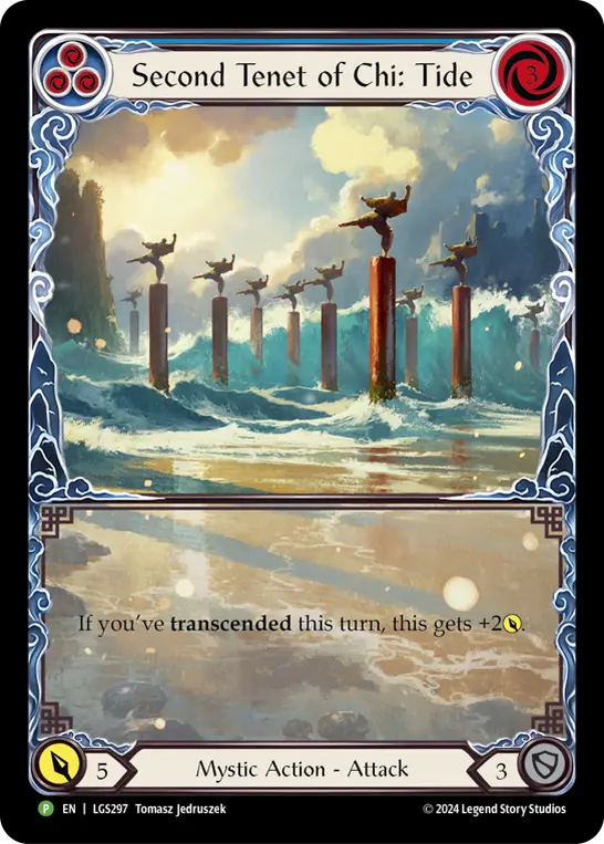 Second Tenet of Chi: Tide (Blue)