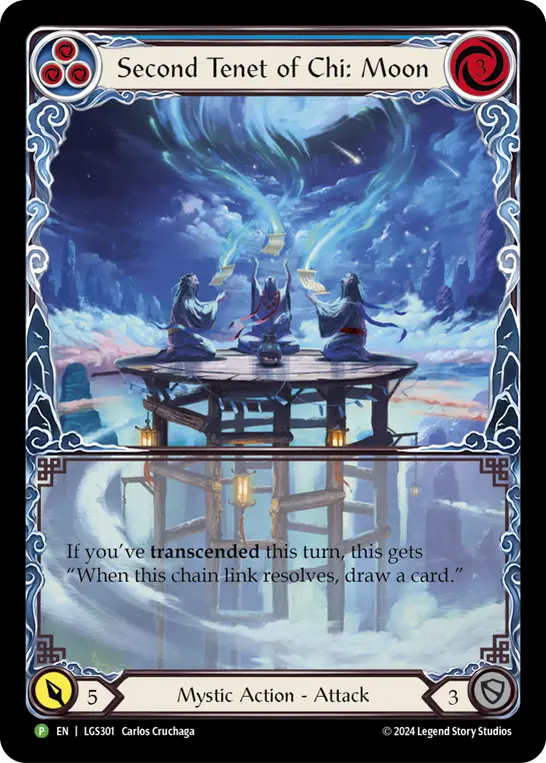 Second Tenet of Chi: Moon (Blue)