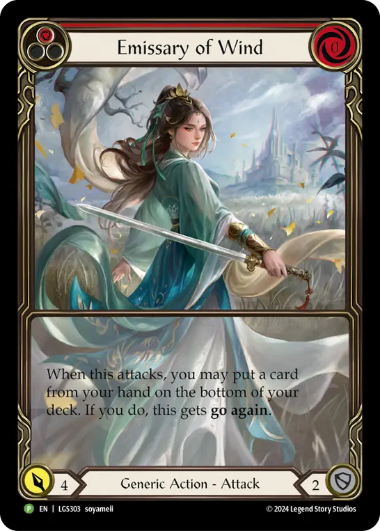Emissary of Wind (Red)