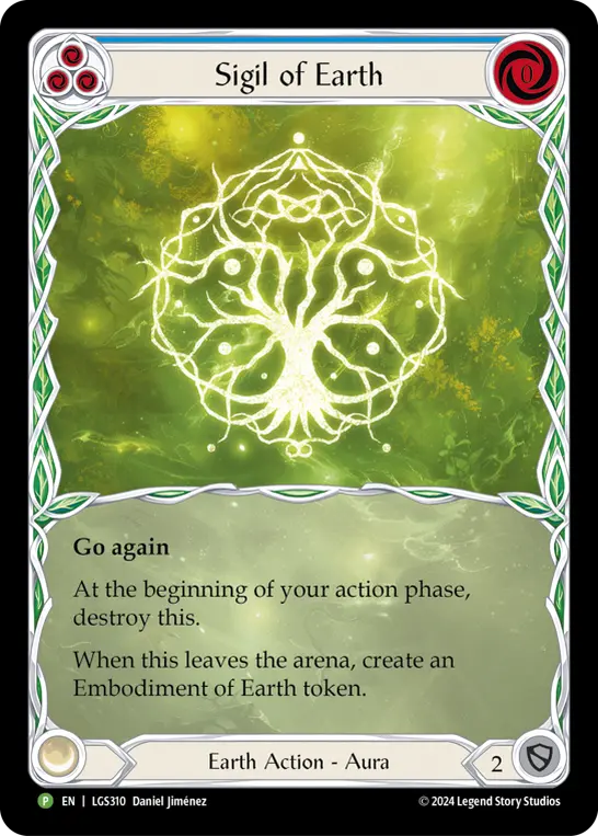Sigil of Earth (Blue)