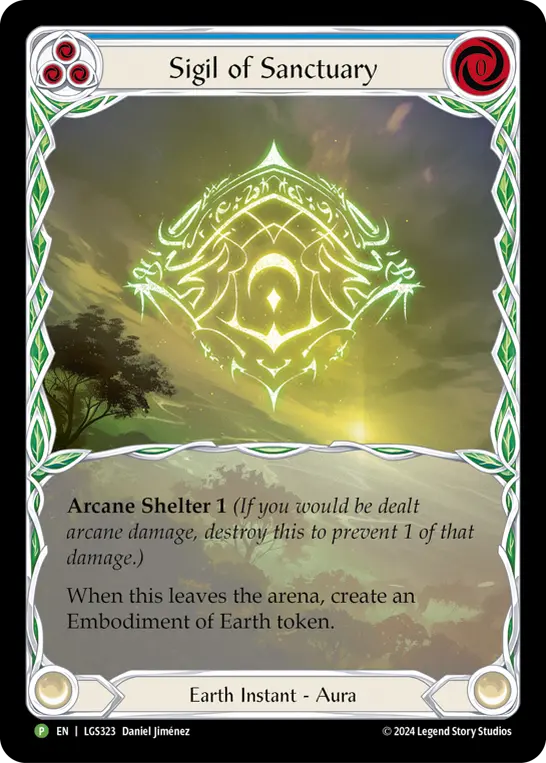 Sigil of Sanctuary (Blue)