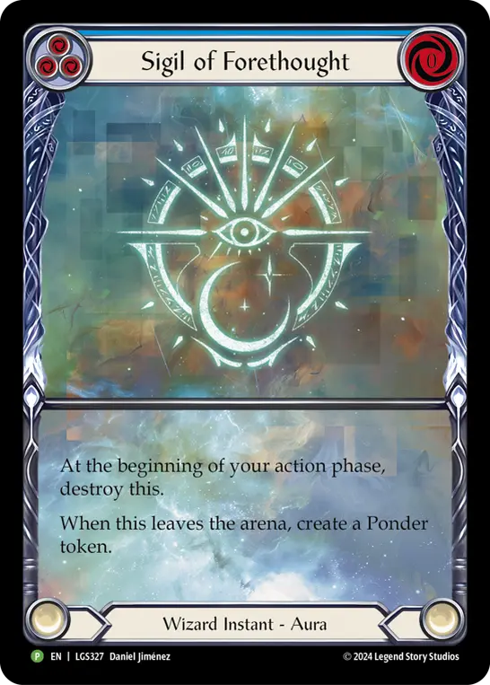 Sigil of Forethought (Blue)