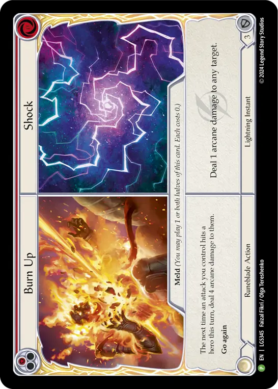 Burn Up // Shock (Red)