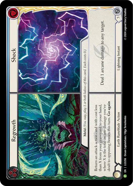 Regrowth // Shock (Blue)