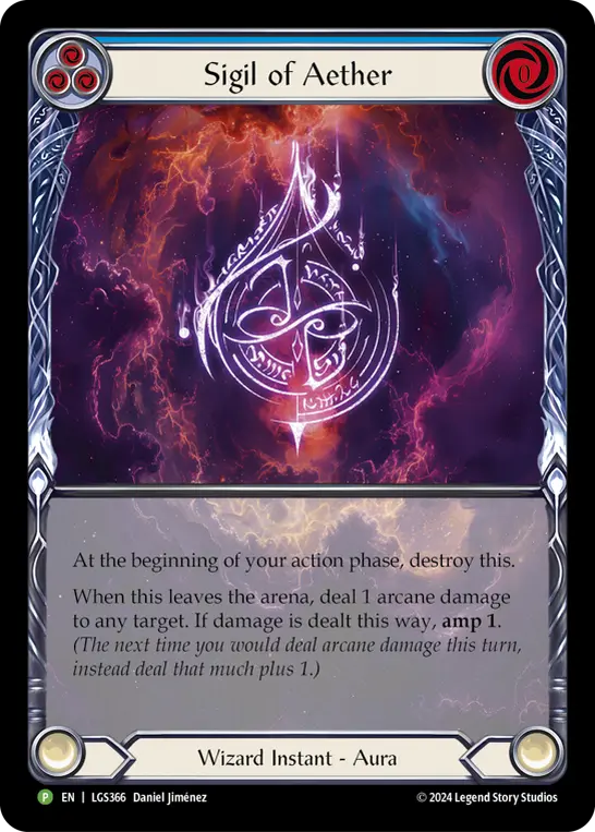 Sigil of Aether (Blue)