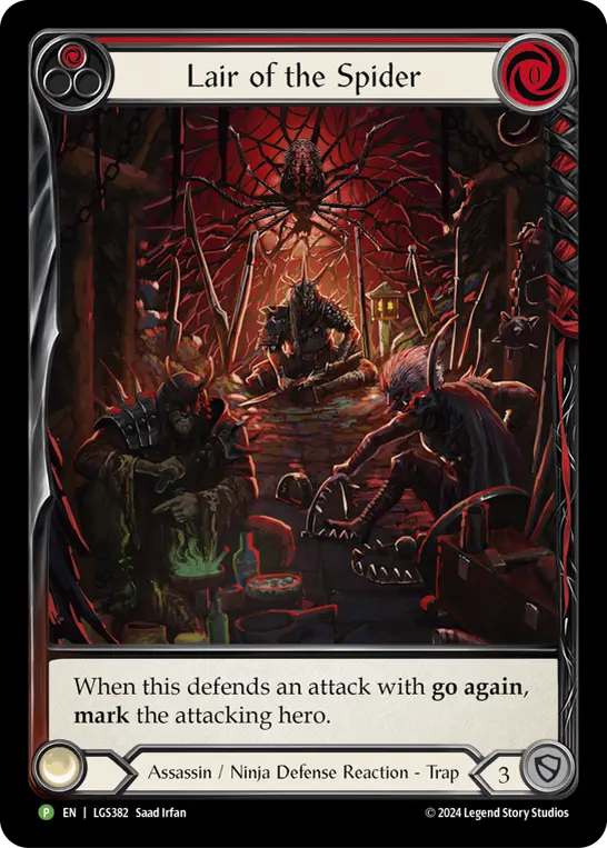 Lair of the Spider (Red)