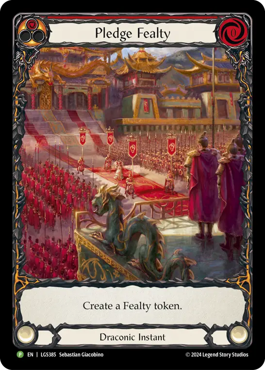 Pledge Fealty (Red)