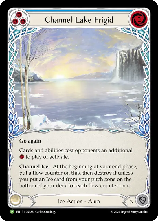 Channel Lake Frigid (Blue)