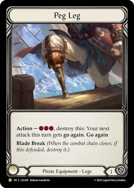 Peg Leg LGS395, carta de Flesh and Blood de Local Game Store Promos