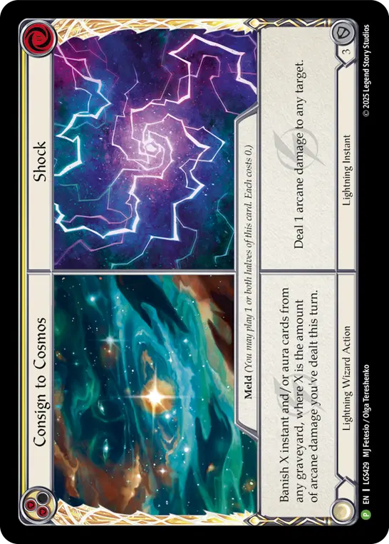 Consign to Cosmos // Shock (Yellow)