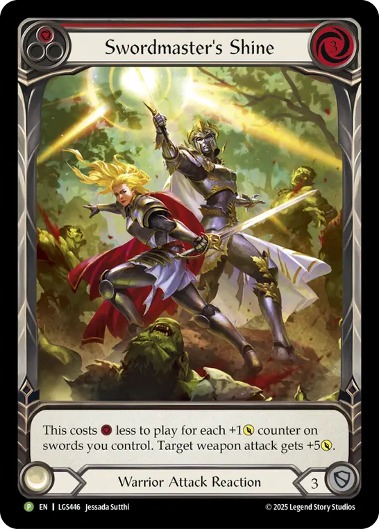 Swordmaster's Shine (Red)