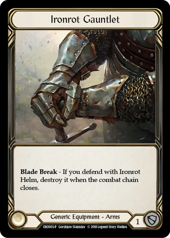 Ironrot Gauntlet OXO003
