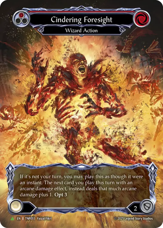 Cindering Foresight (Red) TNP055
