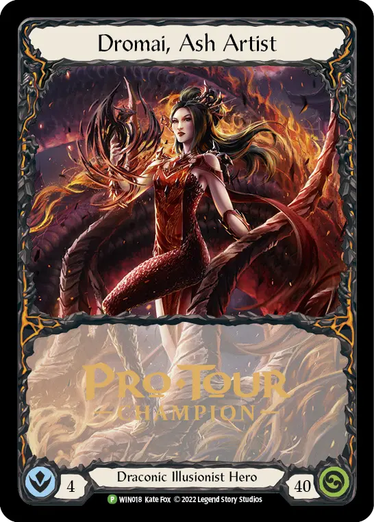 Dromai, Ash Artist WIN018