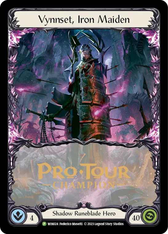Vynnset, Iron Maiden WIN024
