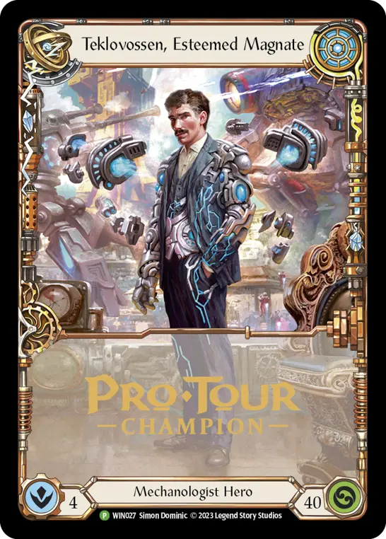 Teklovossen, Esteemed Magnate WIN027