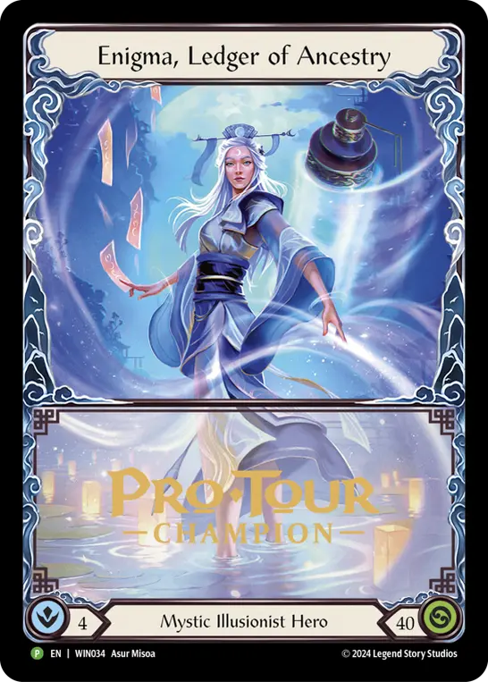 Enigma, Ledger of Ancestry WIN034