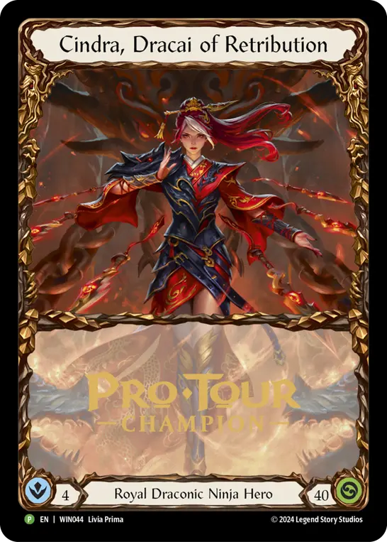Cindra, Dracai of Retribution WIN044