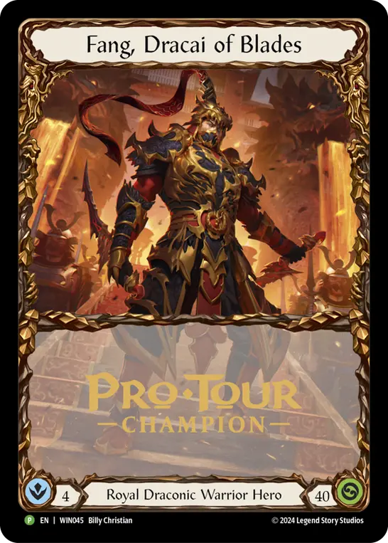 Fang, Dracai of Blades WIN045
