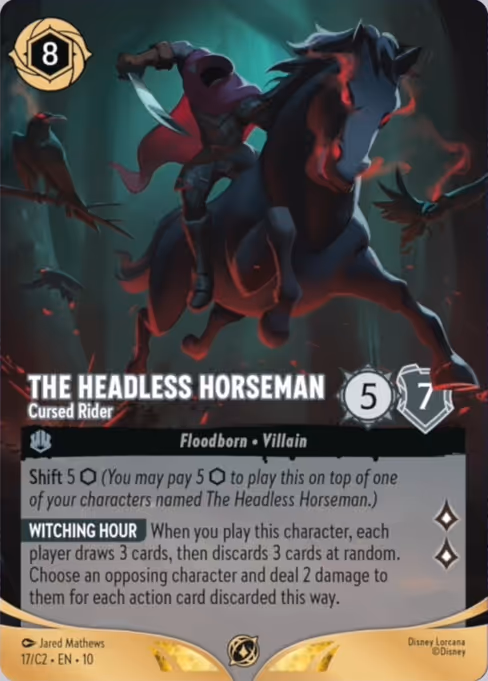 The Headless Horseman - Cursed Rider 17/14