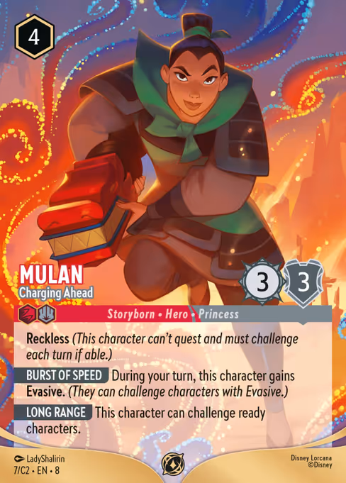 Mulan - Charging Ahead 7/14