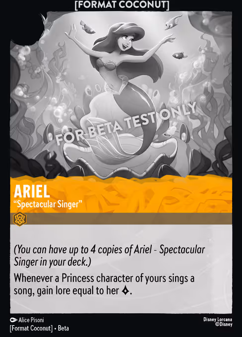 Ariel - "Spectacular Singer" 1/24