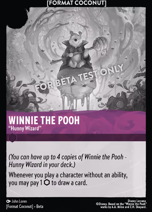 Winnie the Pooh - "Hunny Wizard" 12/24