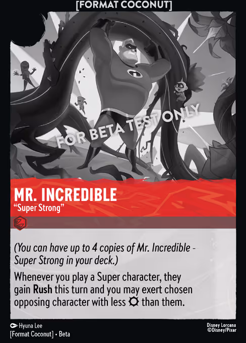 Mr. Incredible - "Super Strong" 14/24
