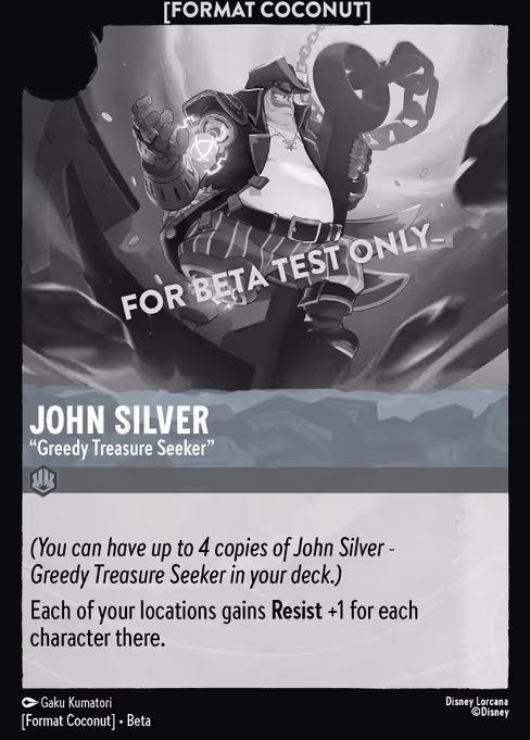 John Silver - "Greedy Treasure Seeker" 16/24