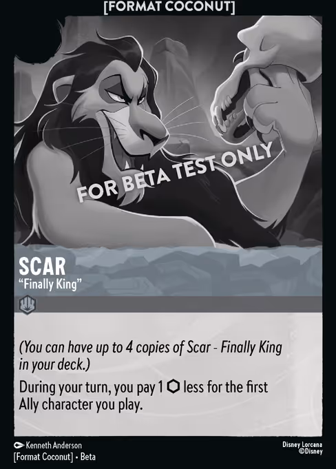 Scar - "Finally King" 17/24