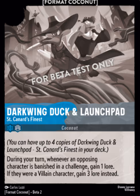 Darkwing Duck & Launchpad - "St. Canard's Finest" 24/24