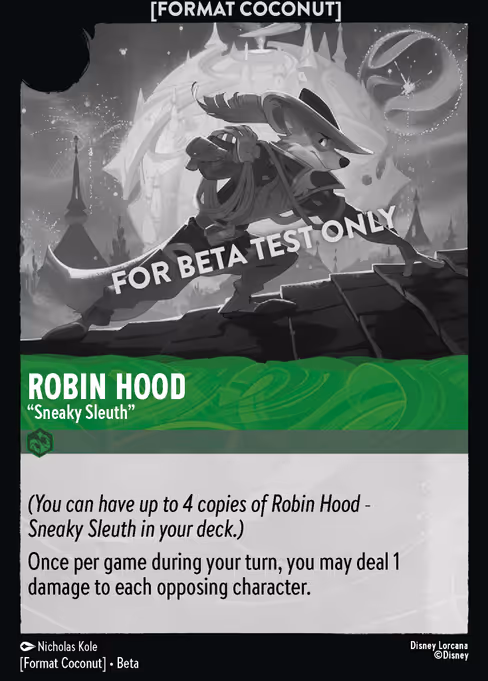 Robin Hood - "Sneaky Sleuth" 5/24