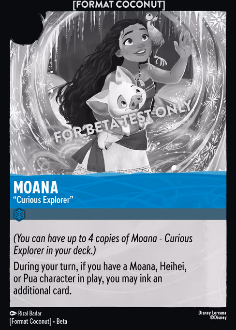 Moana - "Curious Explorer" 7/24