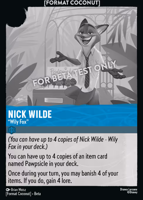 Nick Wilde - "Wily Fox" 9/24