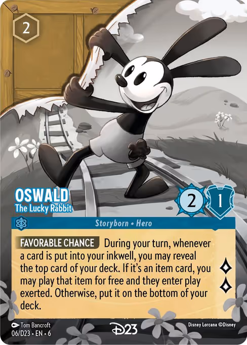Oswald - The Lucky Rabbit 6/16