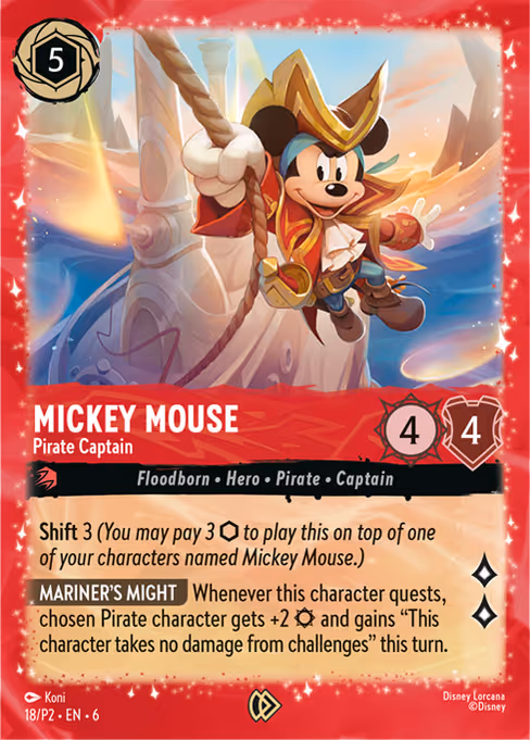 Mickey Mouse - Pirate Captain 18/39
